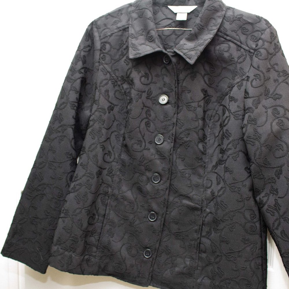 Christopher & Banks/ Vine embellished Blazer